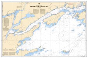 Nautical Charts Online - CHS Nautical Chart CHS2064DECOR, Kingston to/à ...
