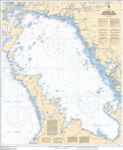 Lake Huron Water Depth Chart