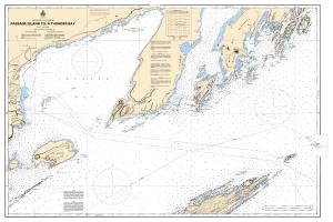thumbnail for chart Passage Island to/à Thunder Bay