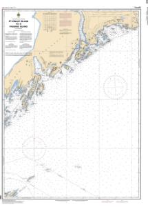 thumbnail for chart St. Ignace Island to/à Passage Island