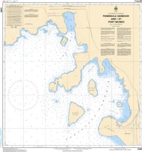 thumbnail for chart Peninsula Harbour and/et Port Munro