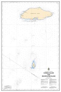 thumbnail for chart Caribou Island to/à Michipicoten Island