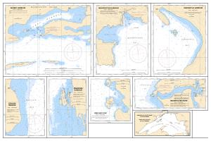 thumbnail for chart Harbours on the East Shore of Lake Superior/Ports sur la rive est du lac Supérieur