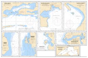 thumbnail for chart Harbours on the East Shore of Lake Superior/Ports sur la rive est du lac Supérieur