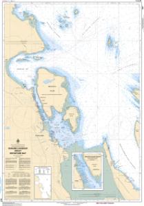 thumbnail for chart Nanaimo Harbour and/et Departure Bay