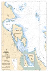 thumbnail for chart Nanaimo Harbour and/et Departure Bay