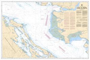 thumbnail for chart Strait of Georgia, Southern Portion/Partie Sud