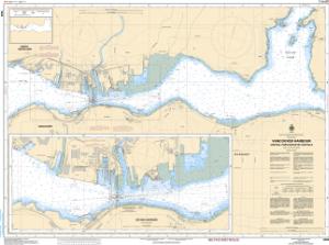 thumbnail for chart Vancouver Harbour Central Portion/Partie Centrale