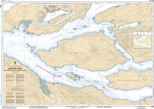 thumbnail for chart Johnstone Strait, Race Passage and/et Current Passage