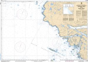 thumbnail for chart Approaches to/Approches à Seymour Inlet and/et Belize Inlet