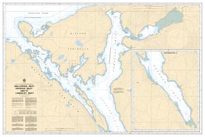 thumbnail for chart Malaspina Inlet, Okeover Inlet and/et Lancelot Inlet