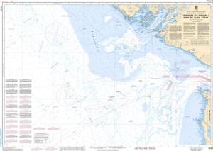 thumbnail for chart Approaches to/Approches à Juan de Fuca Strait