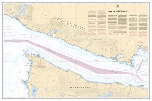 thumbnail for chart Juan de Fuca Strait