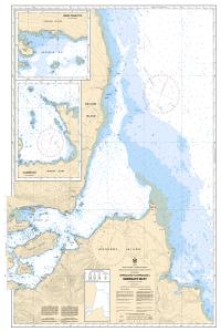 thumbnail for chart Approaches to/Approches à Skidegate Inlet