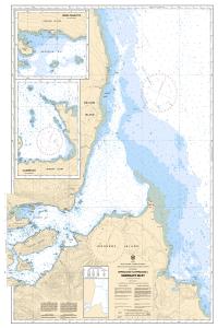 thumbnail for chart Approaches to/Approches à Skidegate Inlet