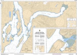 thumbnail for chart Nass Bay, Alice Arm and Approaches/et les approches