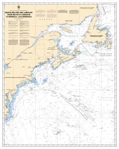 thumbnail for chart Newfoundland and Labrador/Terre-Neuve-et-Labrador to Bermuda / aux Bermudes