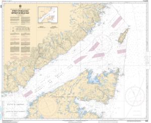 thumbnail for chart Strait of Belle Isle / Détroit de Belle Isle