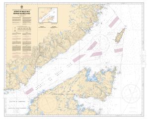 thumbnail for chart Strait of Belle Isle / Détroit de Belle Isle