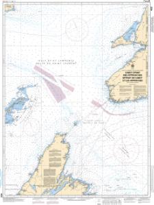 thumbnail for chart Cabot Strait and approaches / Détroit de Cabot et les approches