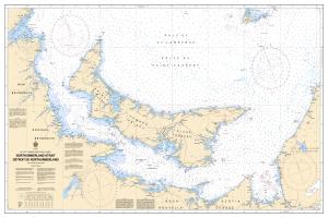 thumbnail for chart Northumberland Strait / Détroit de Northumberland