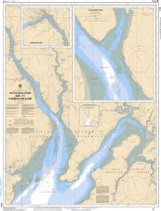 thumbnail for chart Petitcodiac River and / et Cumberland Basin
