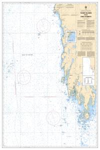 thumbnail for chart Tusket Islands to / à Cape St Marys