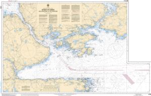 thumbnail for chart Strait of Canso and Approaches / et les approches