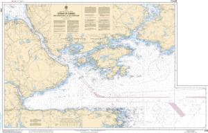 thumbnail for chart Strait of Canso and Approaches / et les approches