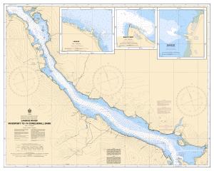 thumbnail for chart LaHave River: Riverport to / à Conquerall Bank