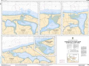 thumbnail for chart Harbours on the North Shore / Hâvres sur la Côte Nord