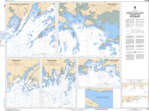 thumbnail for chart Havres et Mouillages - Harbours and Anchorages - Côte-Nord/North Shore