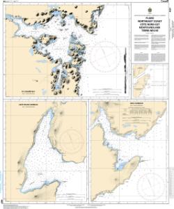 thumbnail for chart Plans: Northeast Coast / Côte Nord-Est Newfoundland / Terre-Neuve