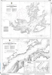 thumbnail for chart Pilleys Island Harbour - Halls Bay and / et Sunday Cove