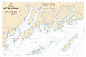 thumbnail for chart Harbours in Placentia Bay / Havres dans Placentia Bay: Petit Forte to / à Broad Cove Head