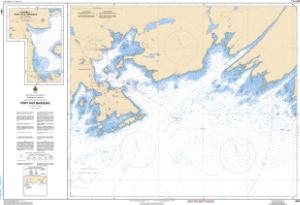 thumbnail for chart Port aux Basques and Approaches/et les Approches