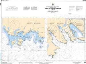 thumbnail for chart Great St. Lawrence Harbour and / et Lamaline Harbour