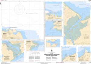 thumbnail for chart Plans Baie des Chaleurs / Chaleur Bay - Côte sud / South Shore