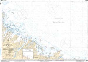 thumbnail for chart Cape Harrison to / à Nunaksaluk Island