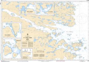 thumbnail for chart St. Lewis Sound and / et Inlet