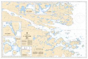 thumbnail for chart St. Lewis Sound and / et Inlet