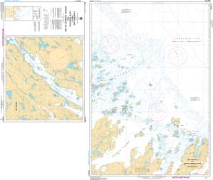 thumbnail for chart Kaipokok Bay and Cape Makkovik to / à Winsor Harbour Island