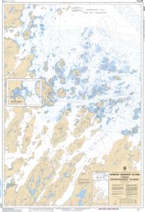 thumbnail for chart Winsor Harbour Island to / aux Kikkertaksoak Islands