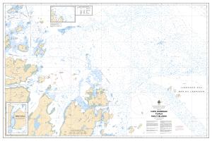 thumbnail for chart Cape Harrigan to / aux Kidlit Islands