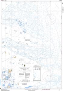 thumbnail for chart Nunaksuk Island to / aux Calf Cow and / et Bull Islands