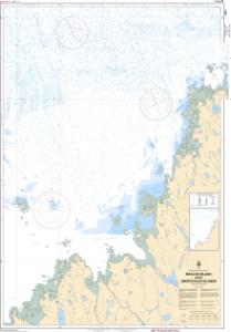thumbnail for chart Beacon Island à/to Qikirtaaluk Islands