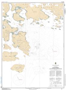 thumbnail for chart Cape Dorset and Approaches/et les Approches