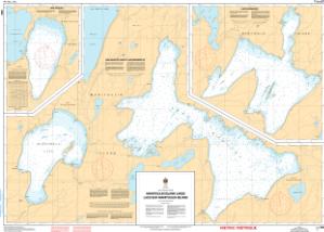 thumbnail for chart Manitoulin Island Lakes / Lacs sur Manitoulin Island