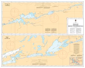 thumbnail for chart Rainy Lake/Lac à la Pluie Eastern Portion/Partie Est Seine River Seine Bay to/à Sturgeon Falls