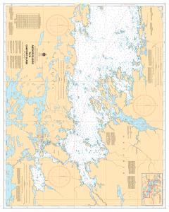 thumbnail for chart Rainy Lake/Lac à la pluie Southeast Portion/Partie sud-est Anchor Islands to/à Oakpoint Island